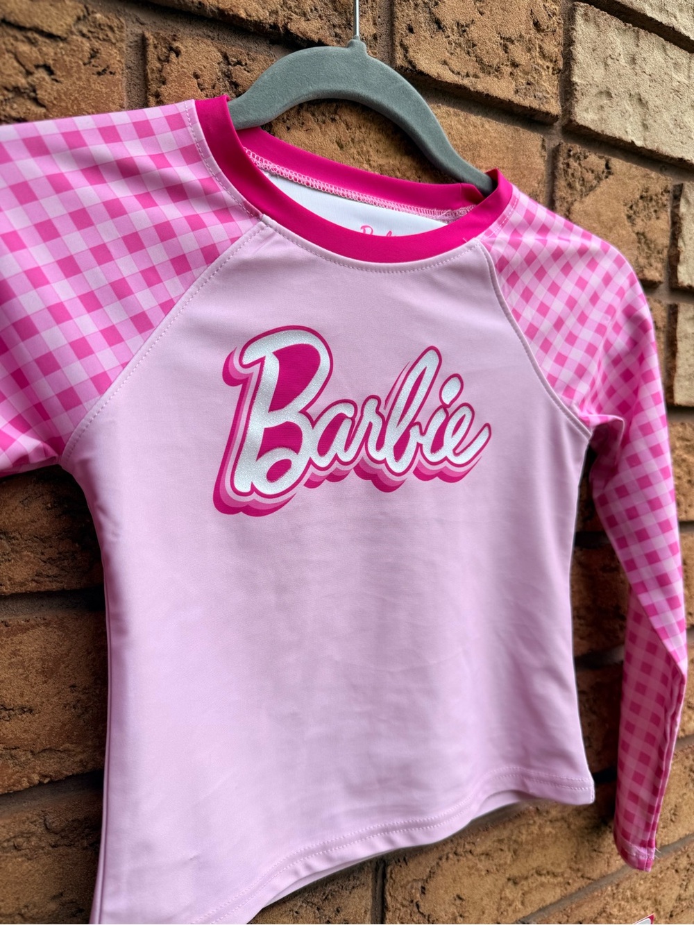 Barbie 2-Piece Rashguard Swimsuit Set - Picture 2 of 5